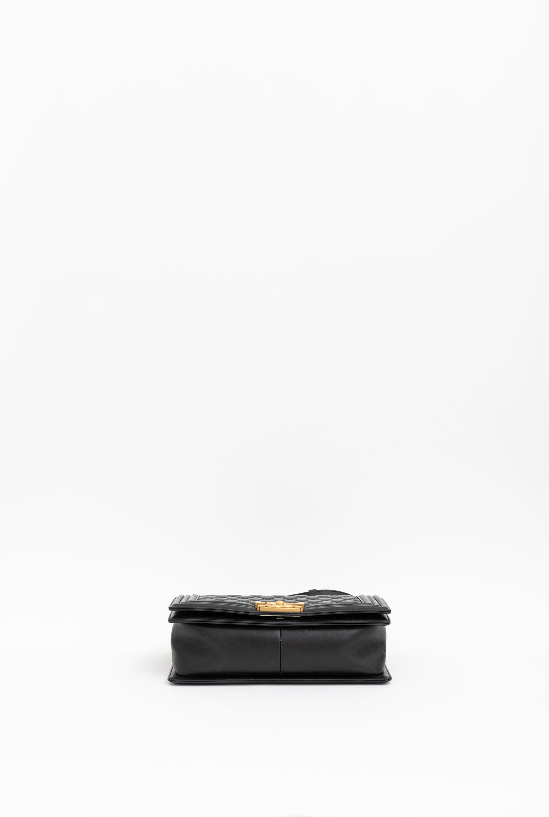 Diamond Quilted Medium Boy Bag