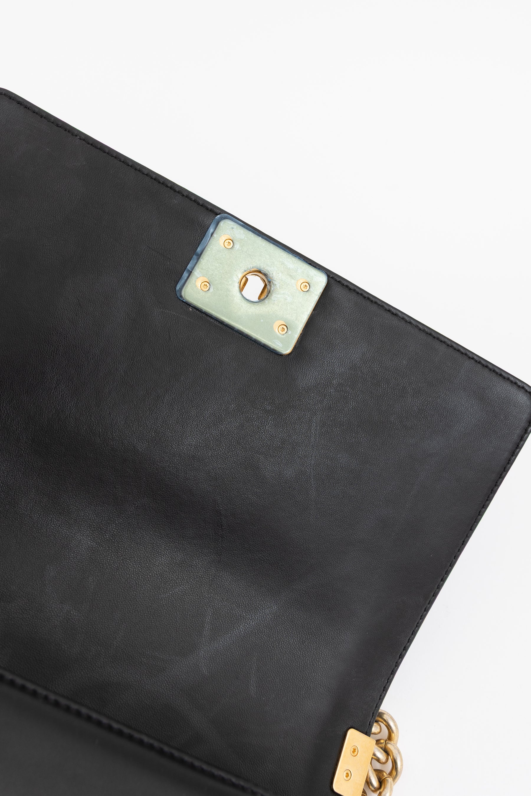 Diamond Quilted Medium Boy Bag