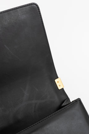 Diamond Quilted Medium Boy Bag