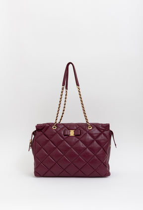 Vara Ribbon Chain Tote Bag