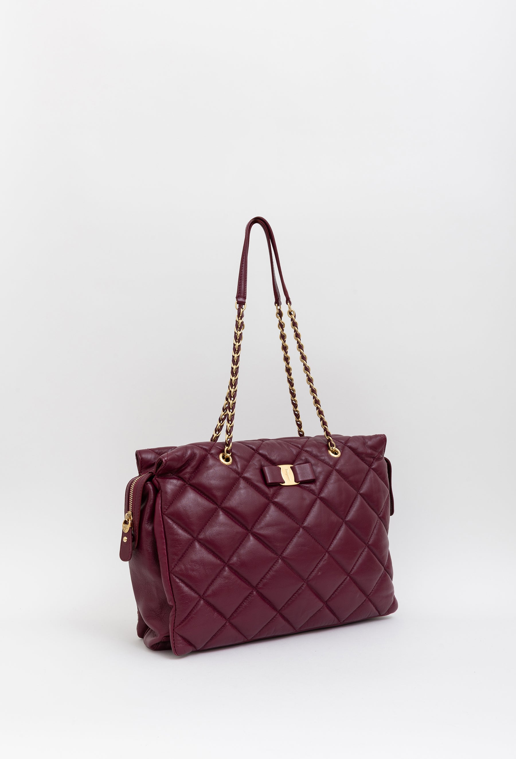Vara Ribbon Chain Tote Bag