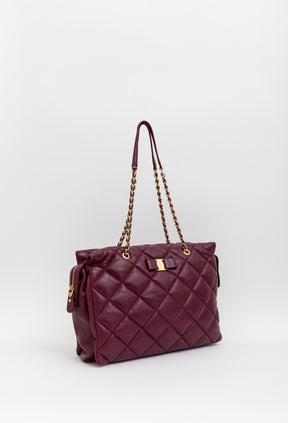 Vara Ribbon Chain Tote Bag