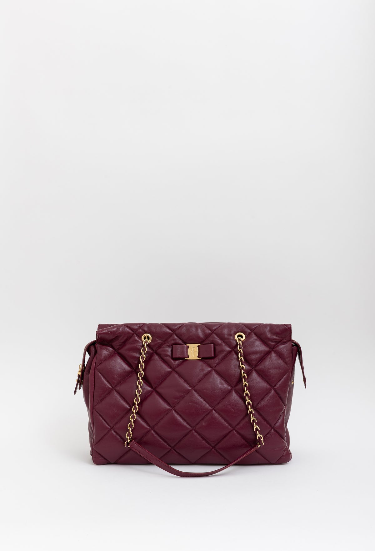 Vara Ribbon Chain Tote Bag