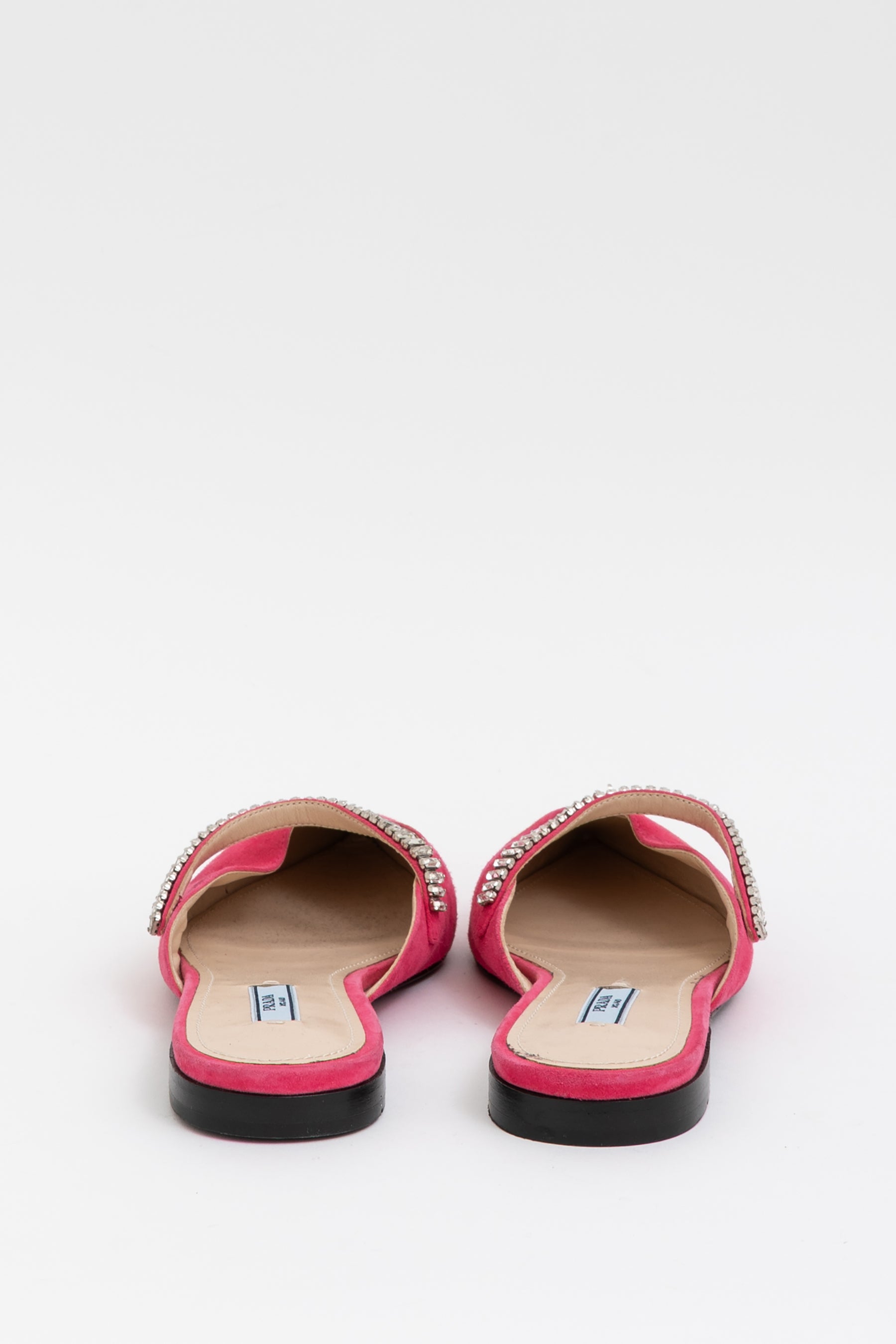 Crystal Embellished Mules