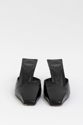 Croc-Effect Mules