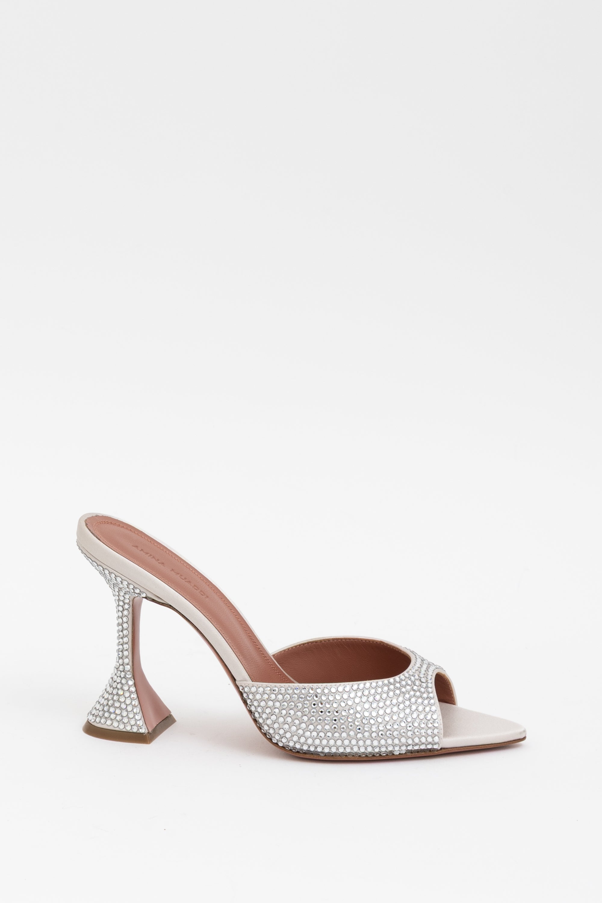 Caroline Crystal-Embellished Mules
