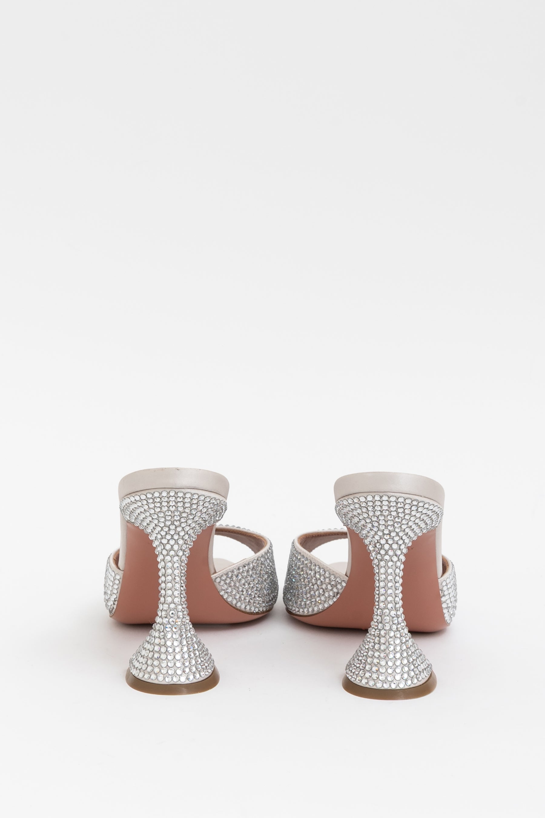 Caroline Crystal-Embellished Mules