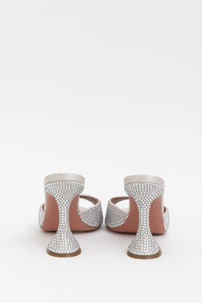 Caroline Crystal-Embellished Mules
