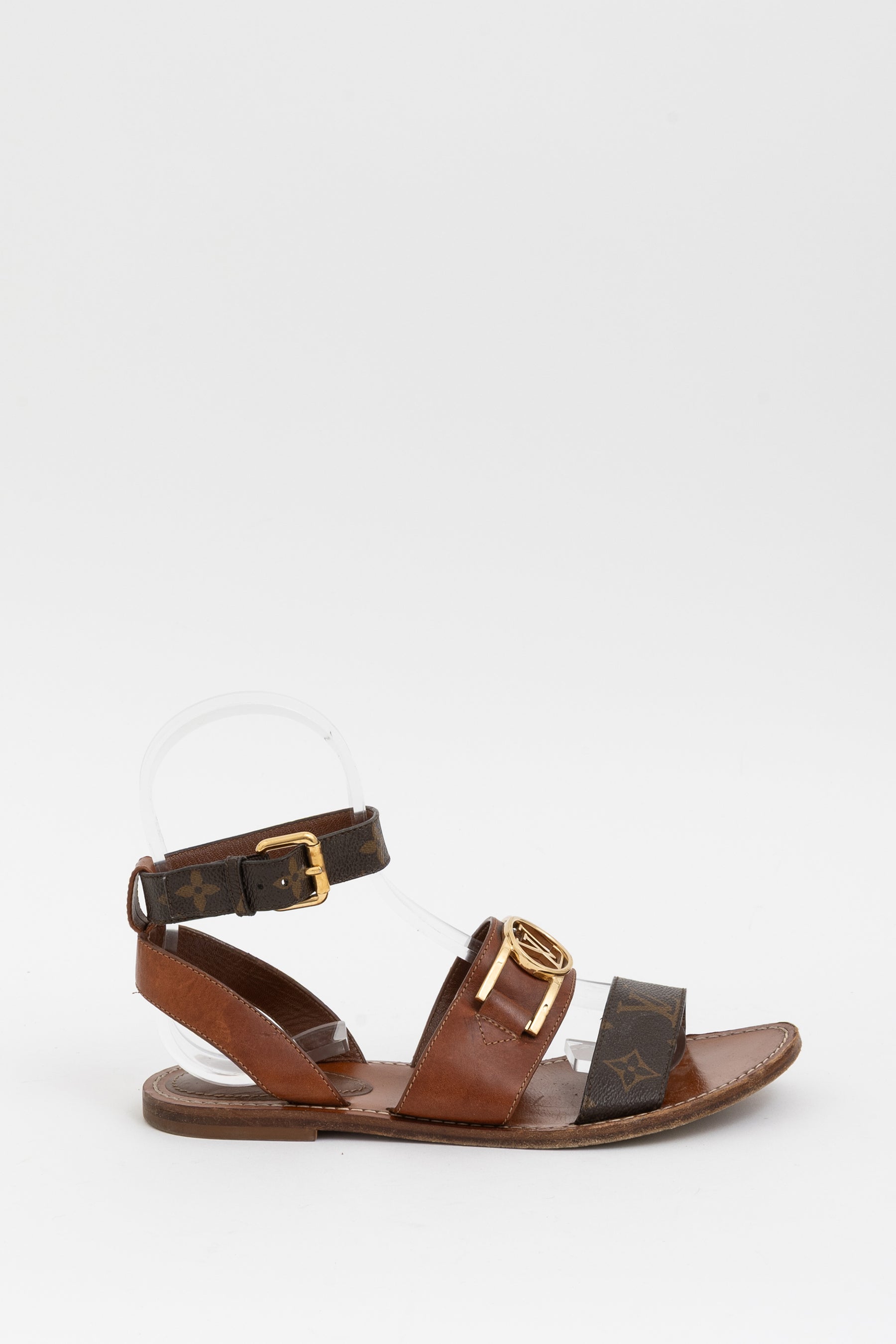 LV Monogram Academy Gladiator Sandals