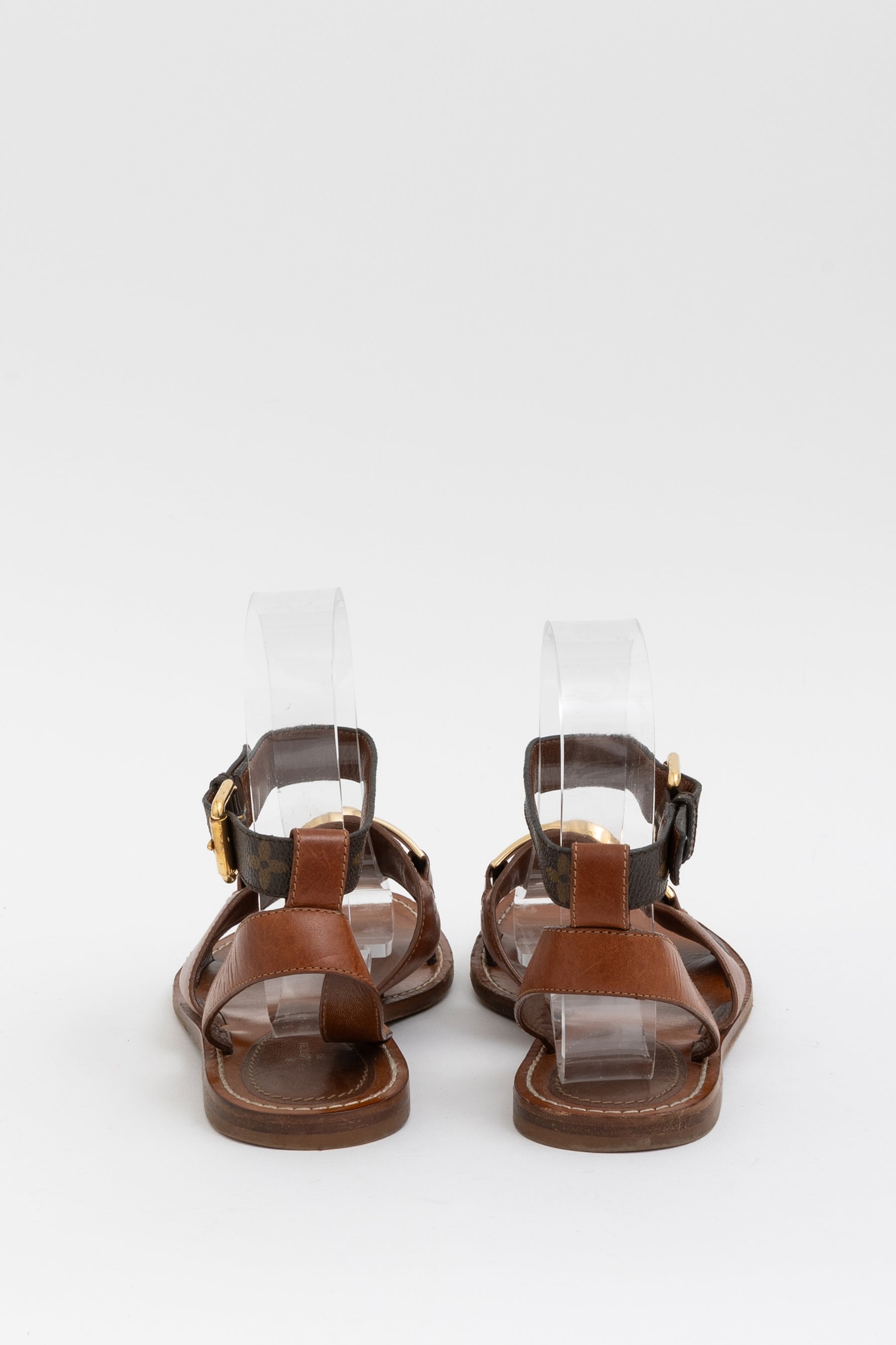 LV Monogram Academy Gladiator Sandals