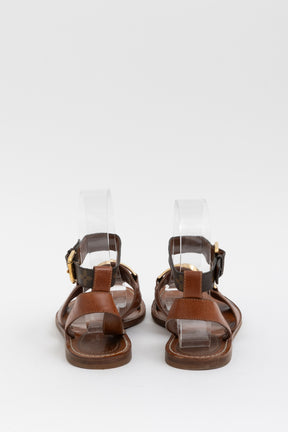 LV Monogram Academy Gladiator Sandals