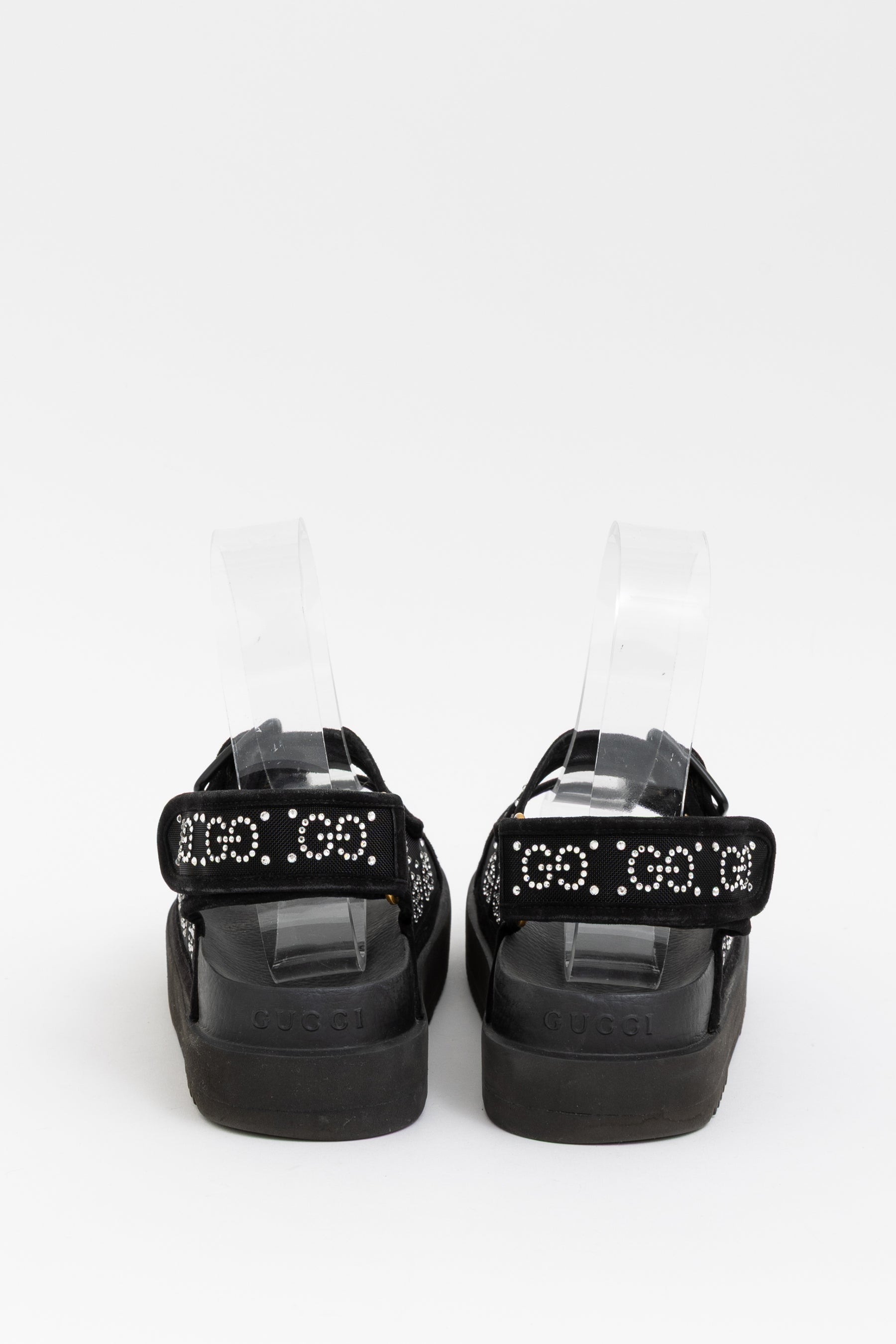 Crystal Embellished GG Sandals