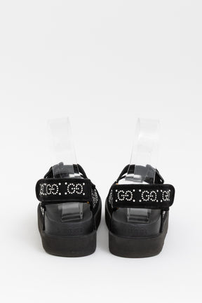 Crystal Embellished GG Sandals