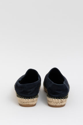 Interlocking CC Logo Canvas Espadrilles