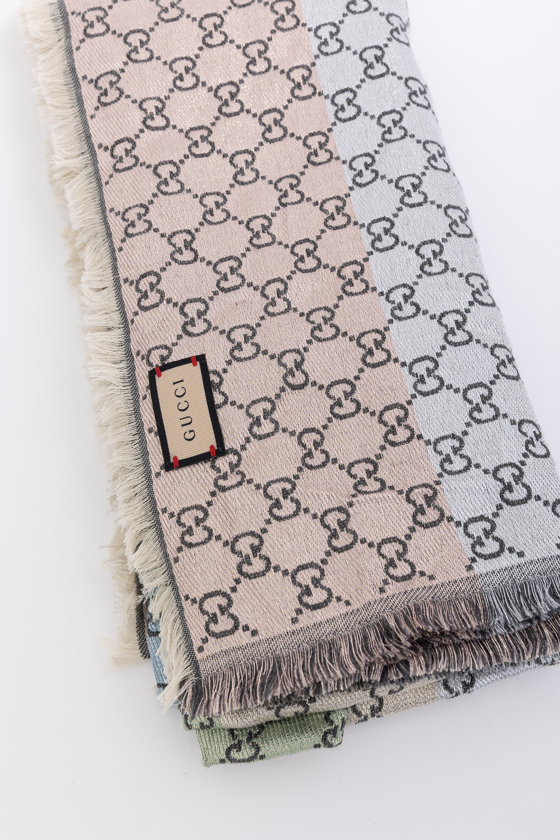 Multicolour Metallic Large Scarf