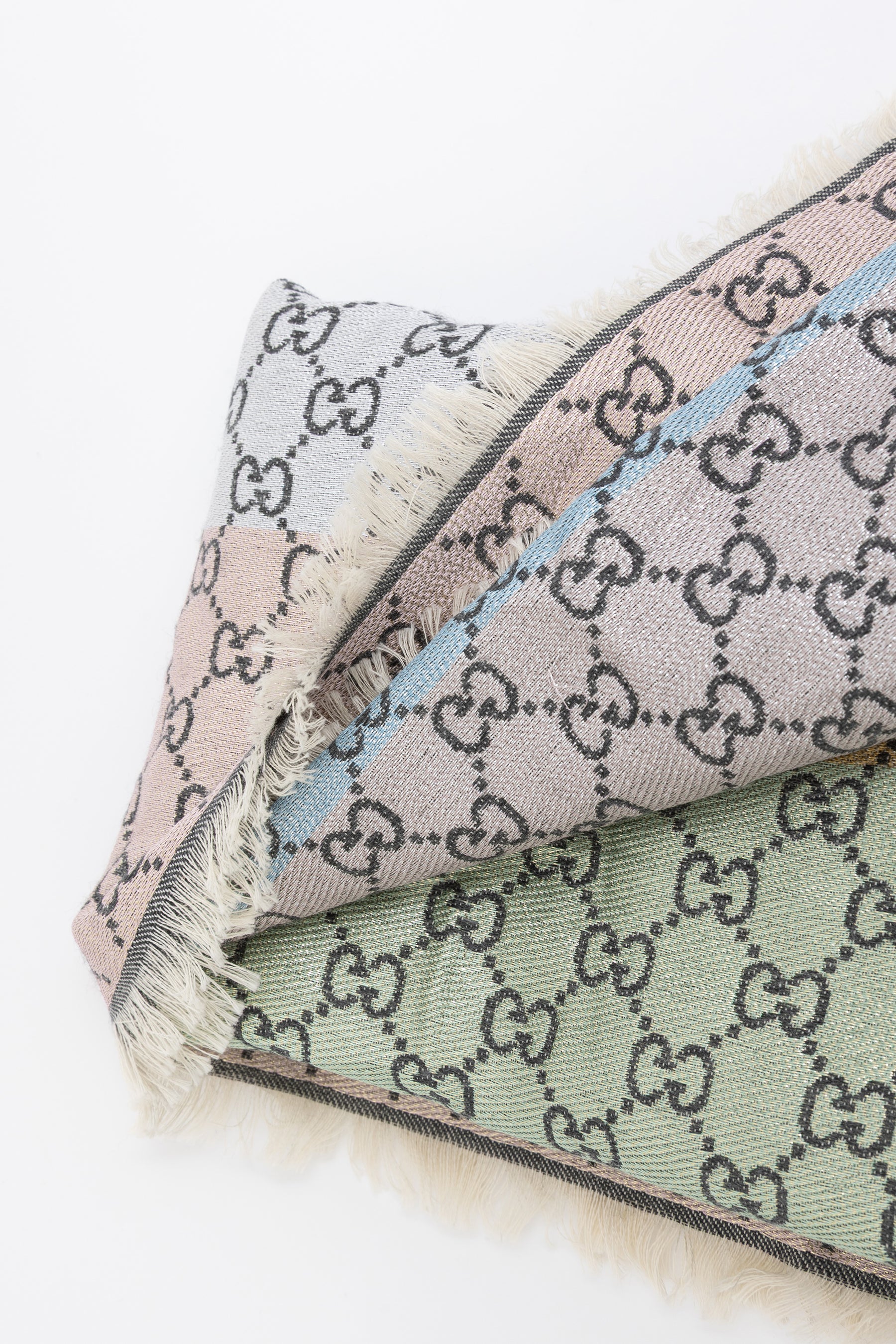 Multicolour Metallic Large Scarf