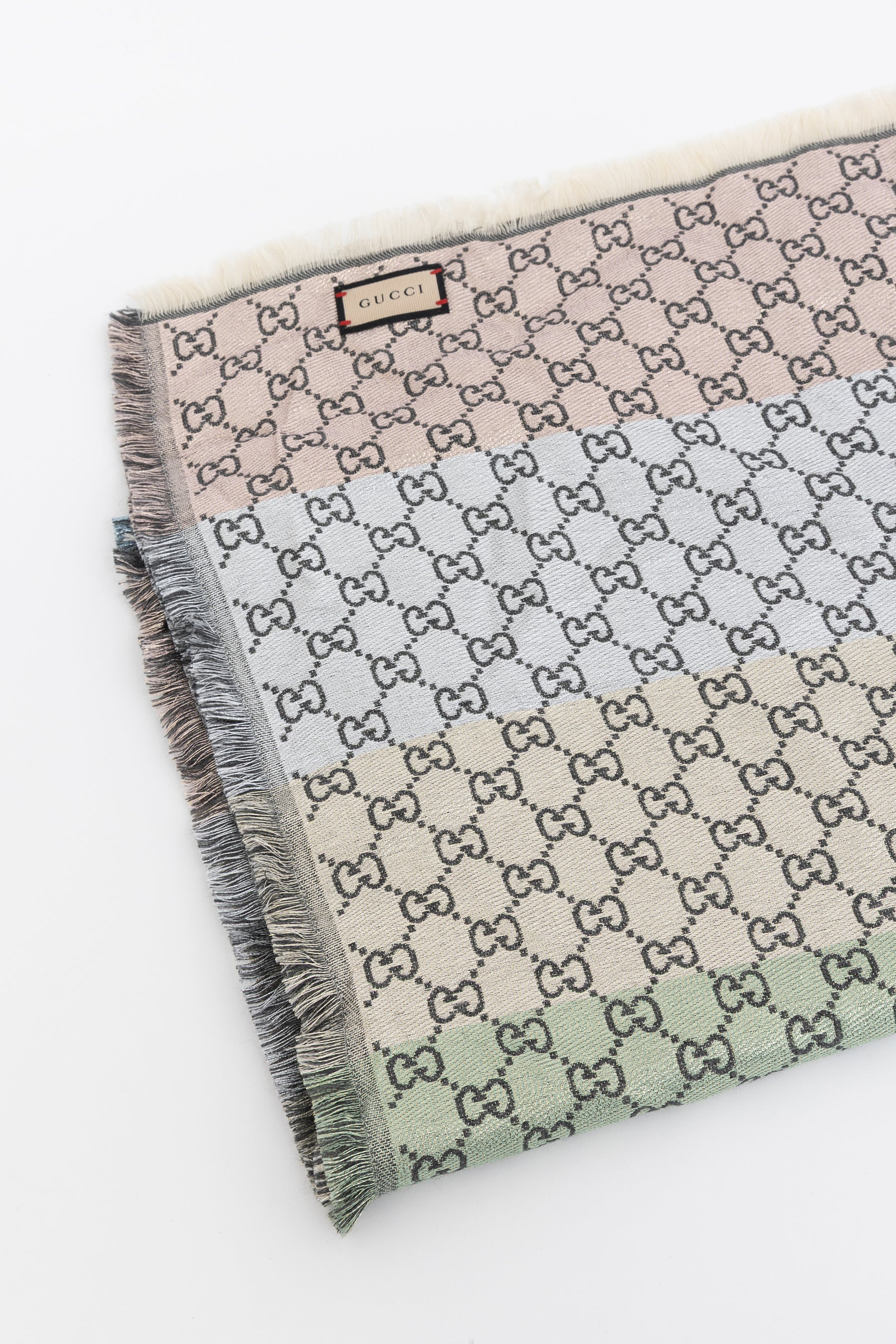 Multicolour Metallic Large Scarf