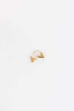 Essential V Hoop Earrings