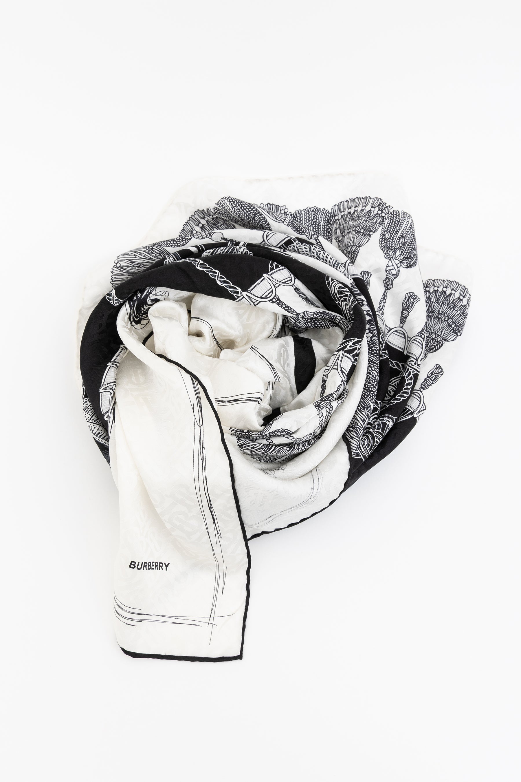 Montage Monogram Scarf