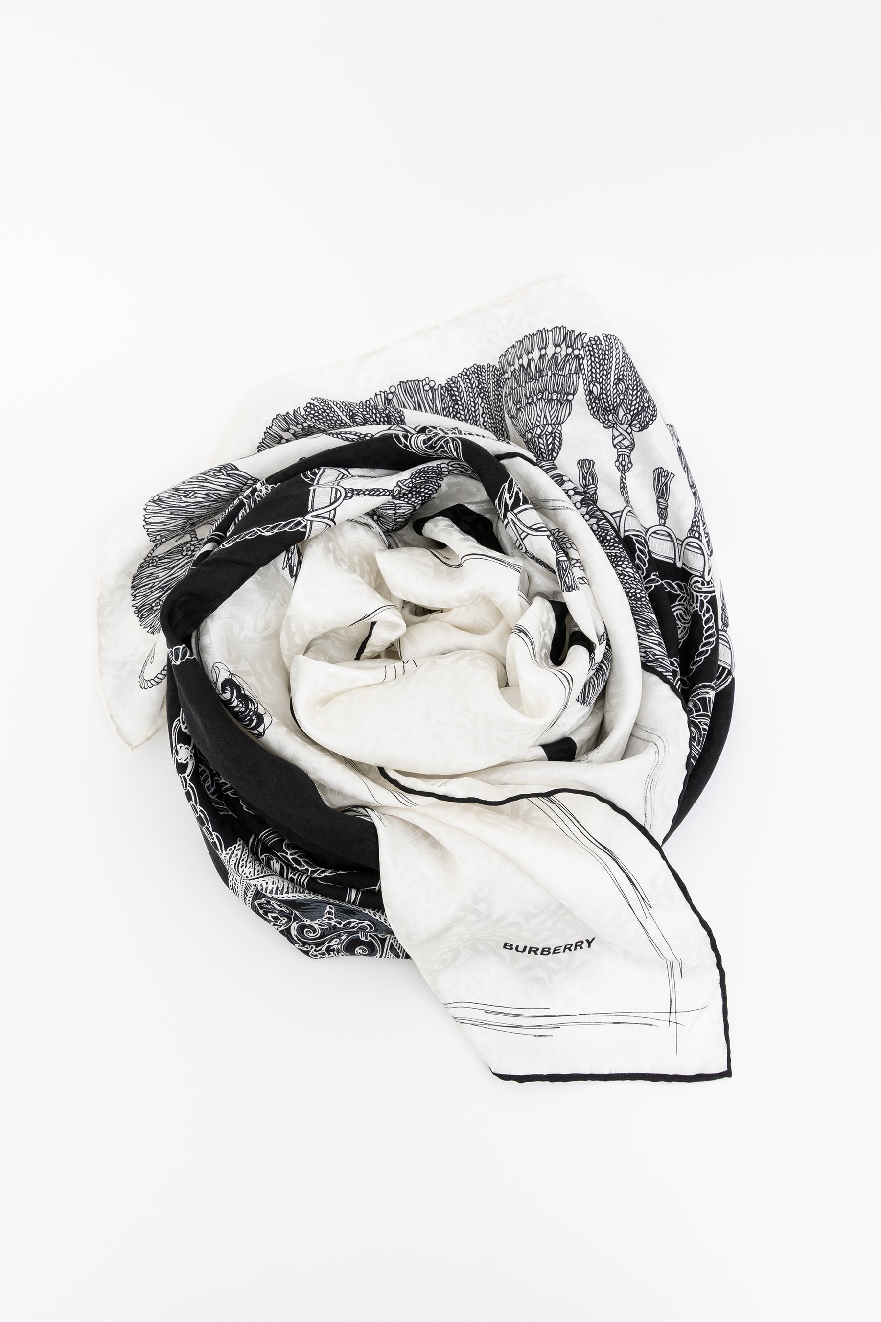 Montage Monogram Scarf