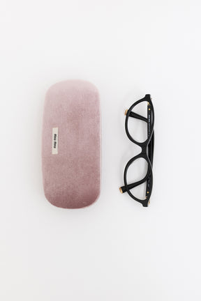 Oval-Frame Optical Glasses