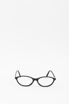 Oval-Frame Optical Glasses