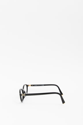 Oval-Frame Optical Glasses