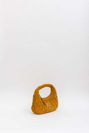 Small Wander Matelassé Suede Bag