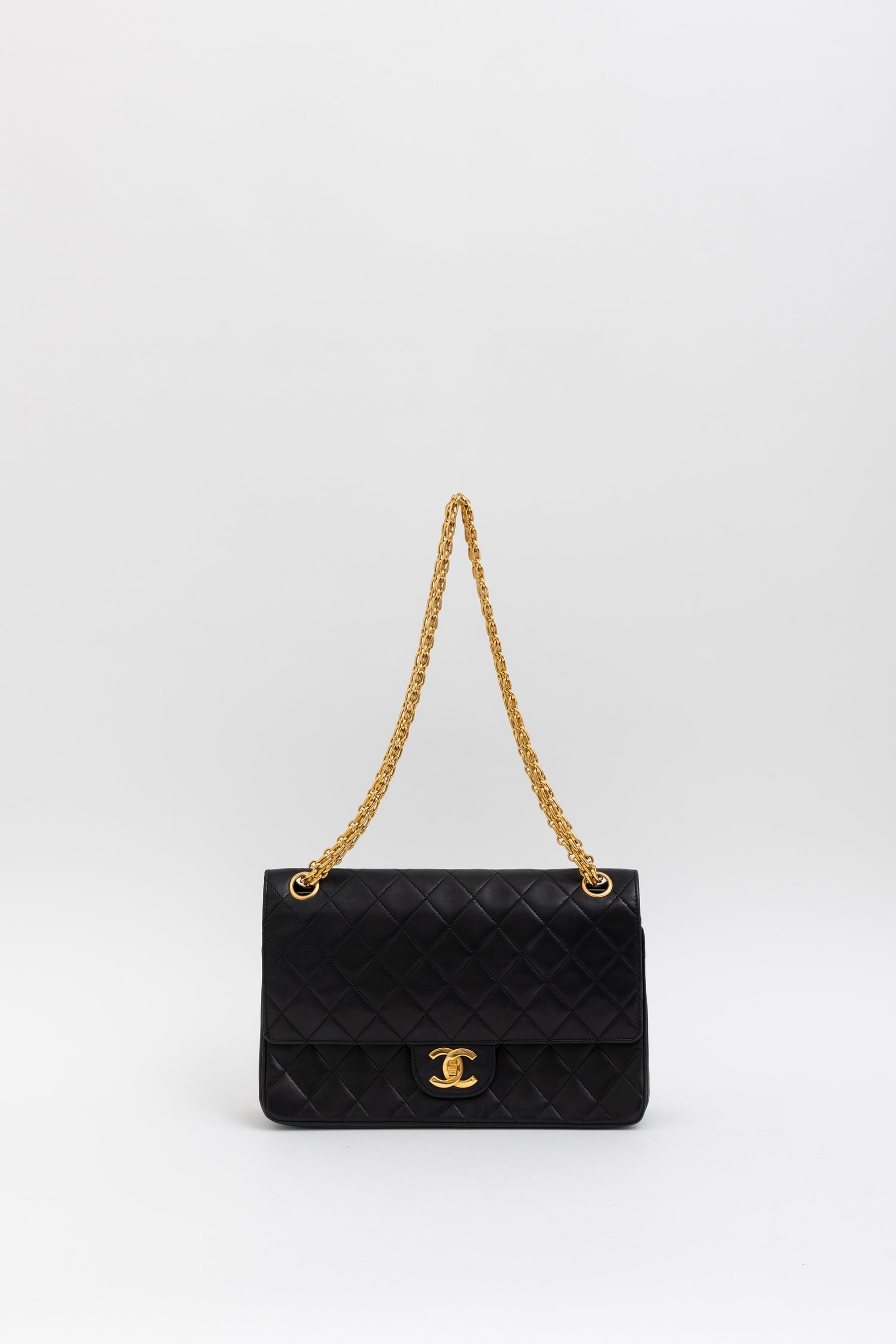 Vintage Classic Double Flap Bag