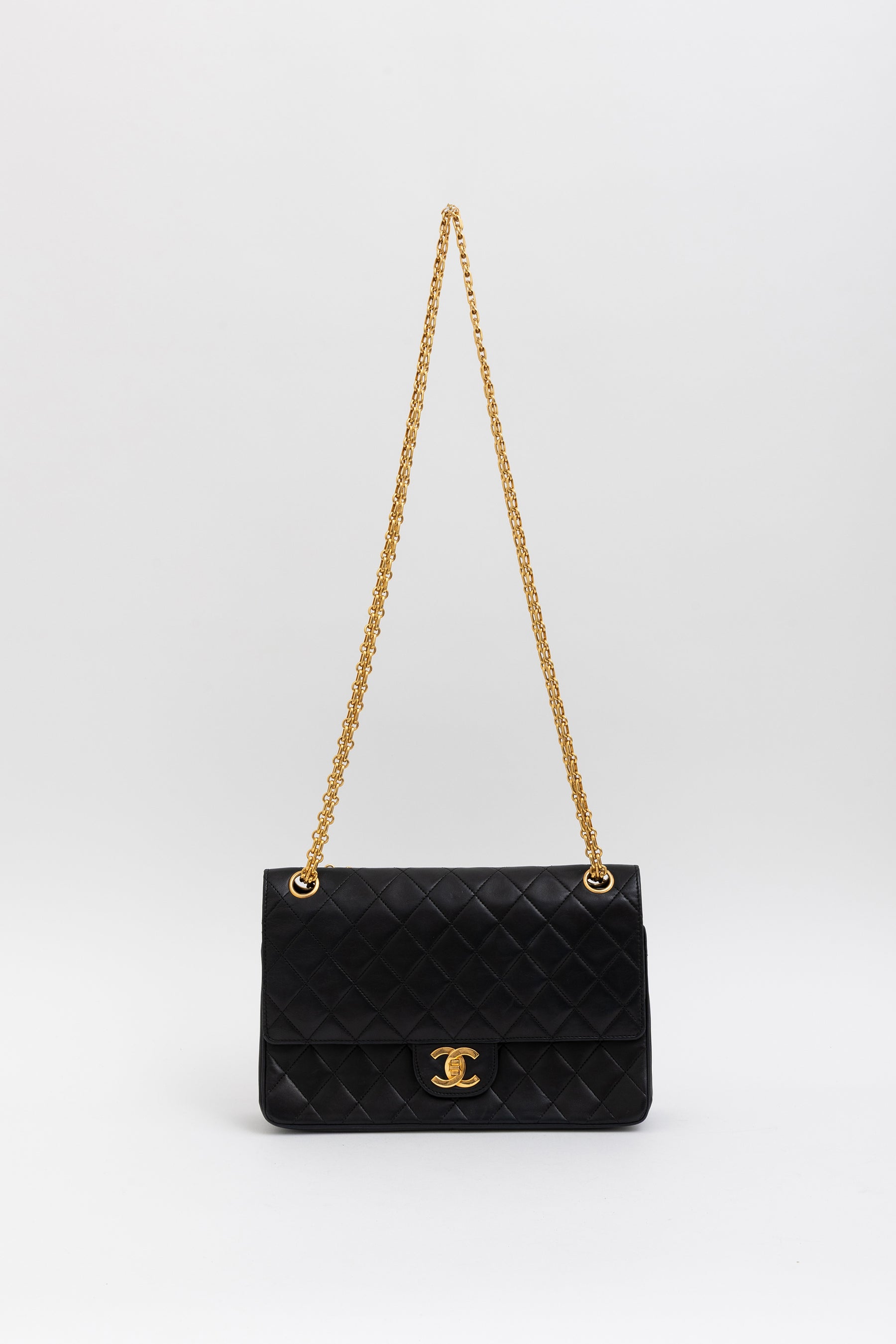 Vintage Classic Double Flap Bag