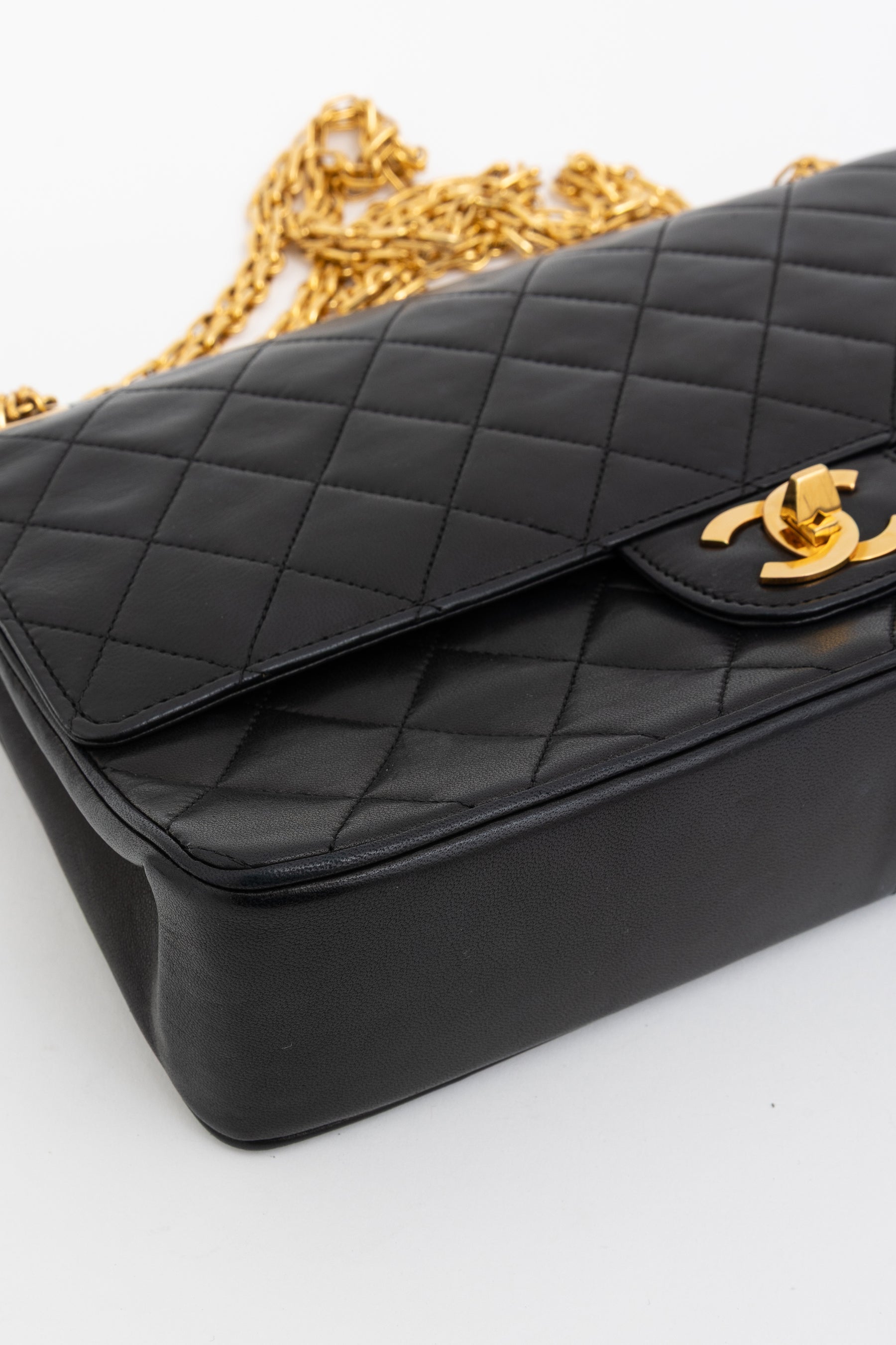 Vintage Classic Double Flap Bag