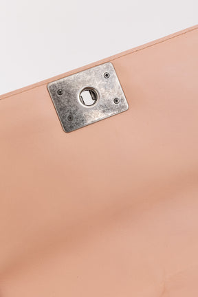 Diamond Quilted Medium Boy Bag