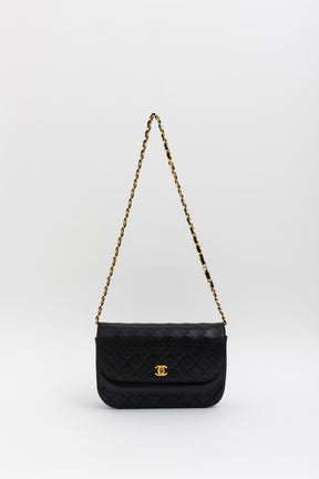 Vintage CC Double Flap Shoulder Bag