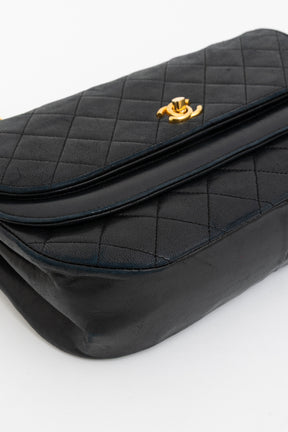 Vintage CC Double Flap Shoulder Bag