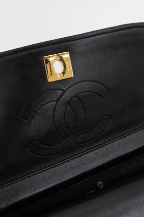 Vintage CC Double Flap Shoulder Bag