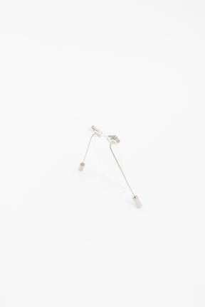 BB Logo Pin Drop Earrings