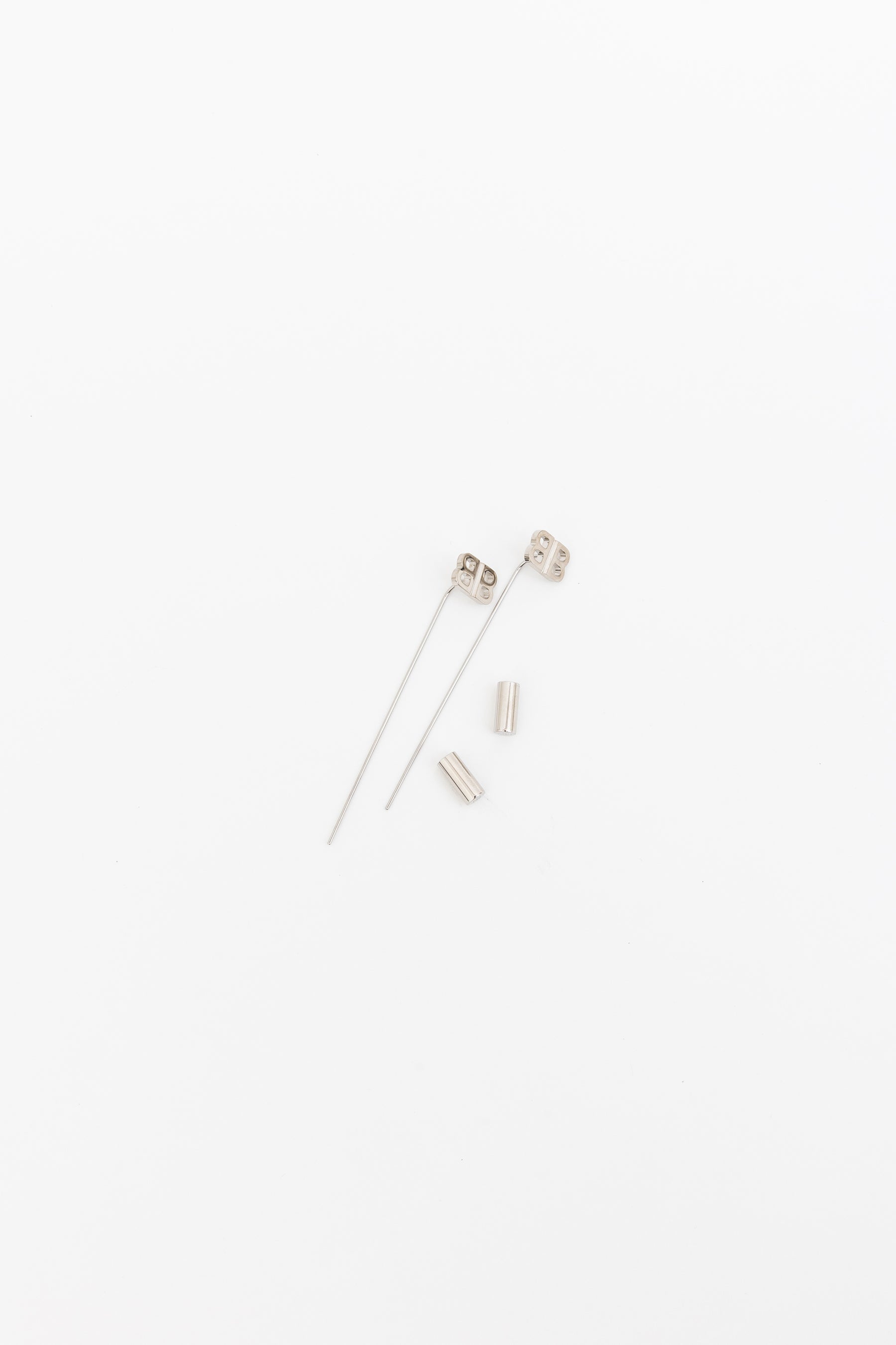 BB Logo Pin Drop Earrings