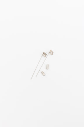 BB Logo Pin Drop Earrings