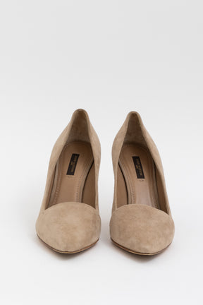 Suede Pumps