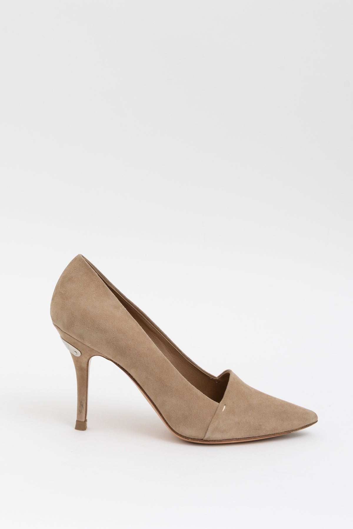 Suede Pumps