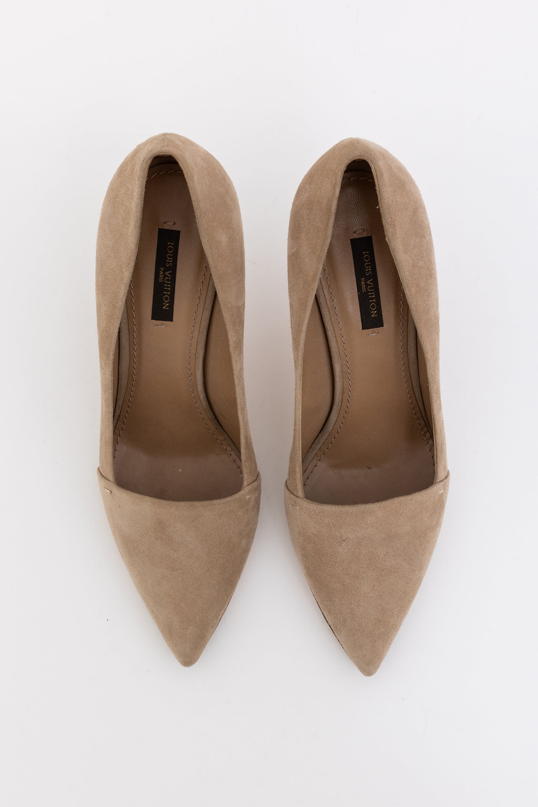 Suede Pumps