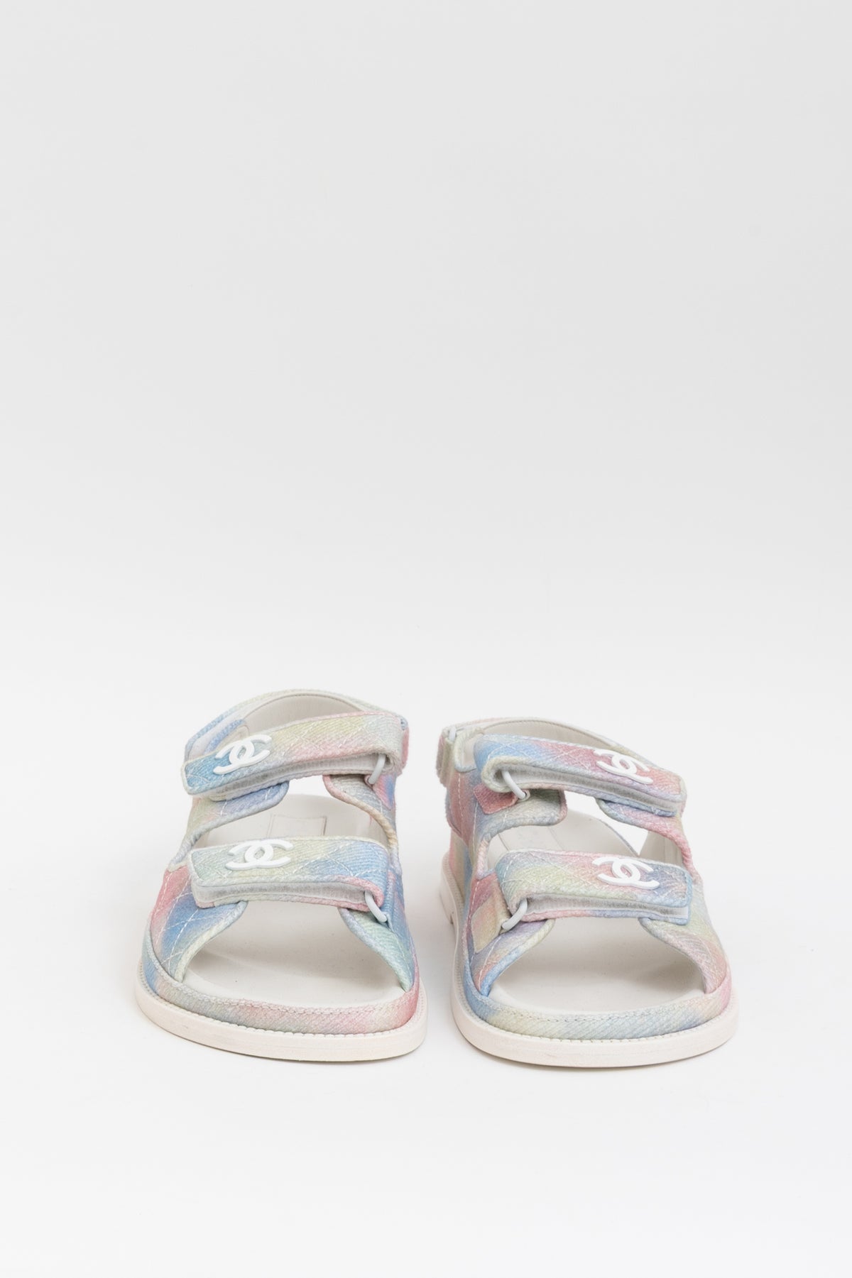 Pastel Rainbow Dad Sandals