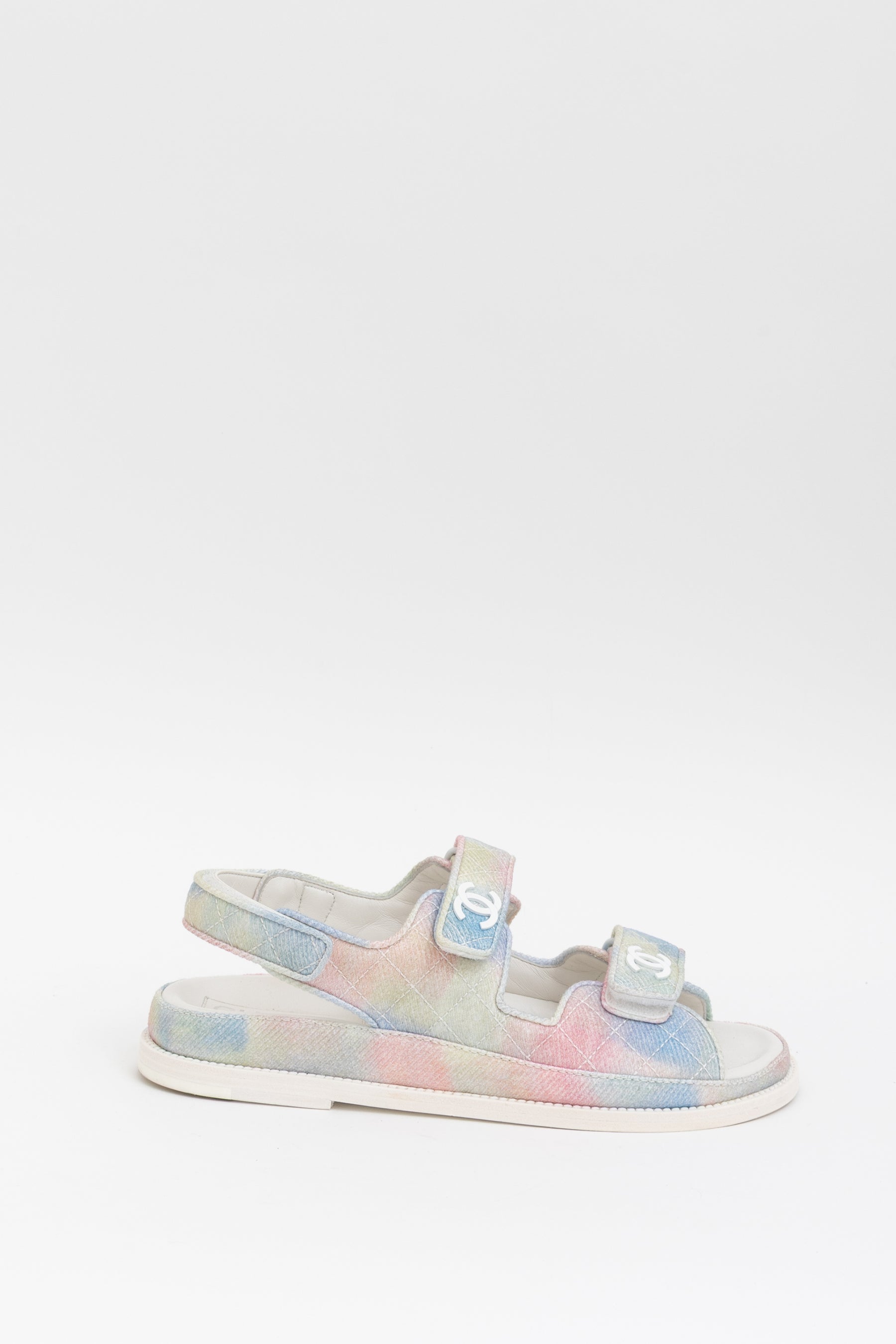 Pastel Rainbow Dad Sandals