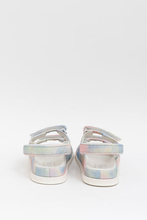 Pastel Rainbow Dad Sandals