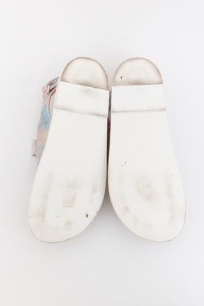 Pastel Rainbow Dad Sandals