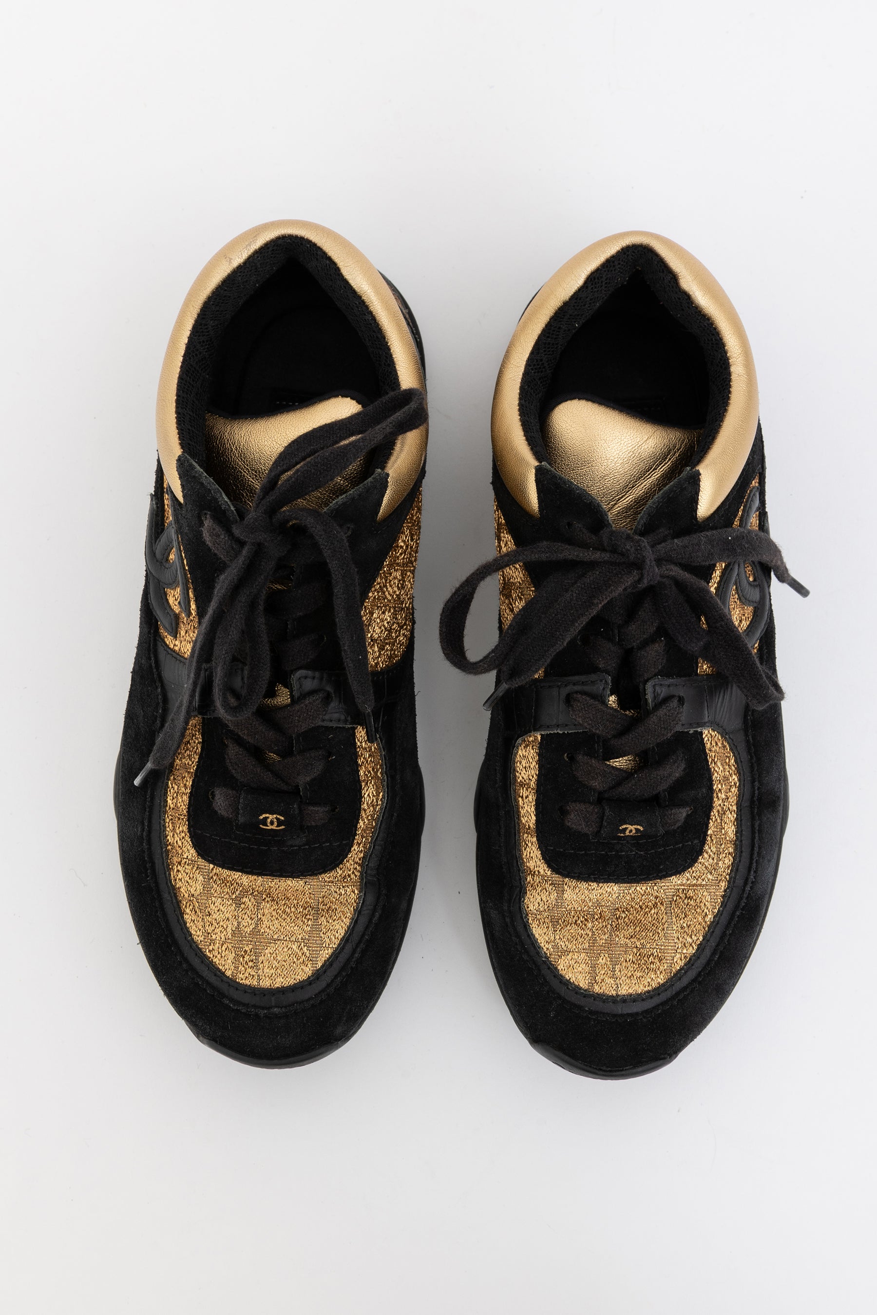 Glitter CC Logo Sneakers