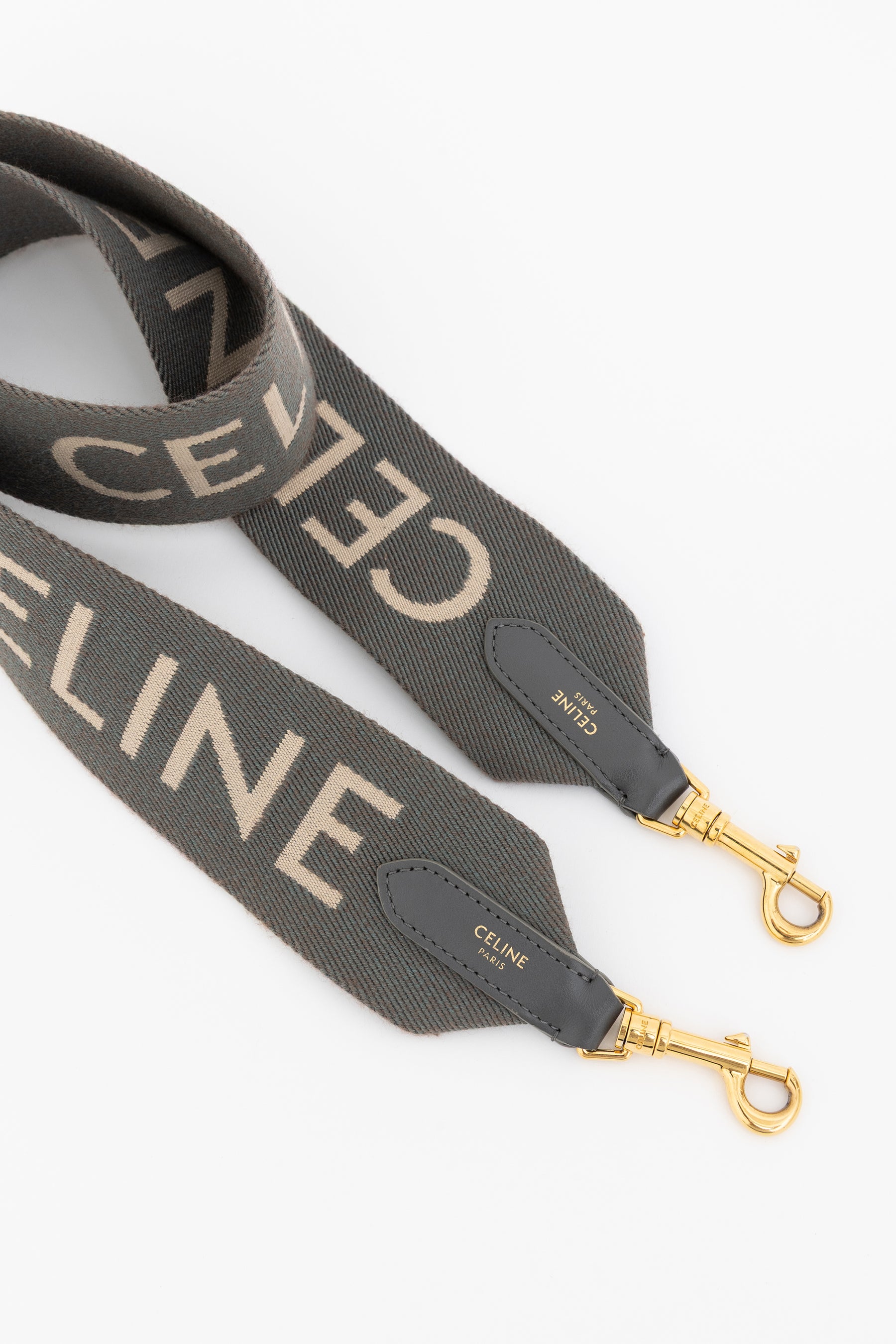 Long Strap with Celine Jacquard