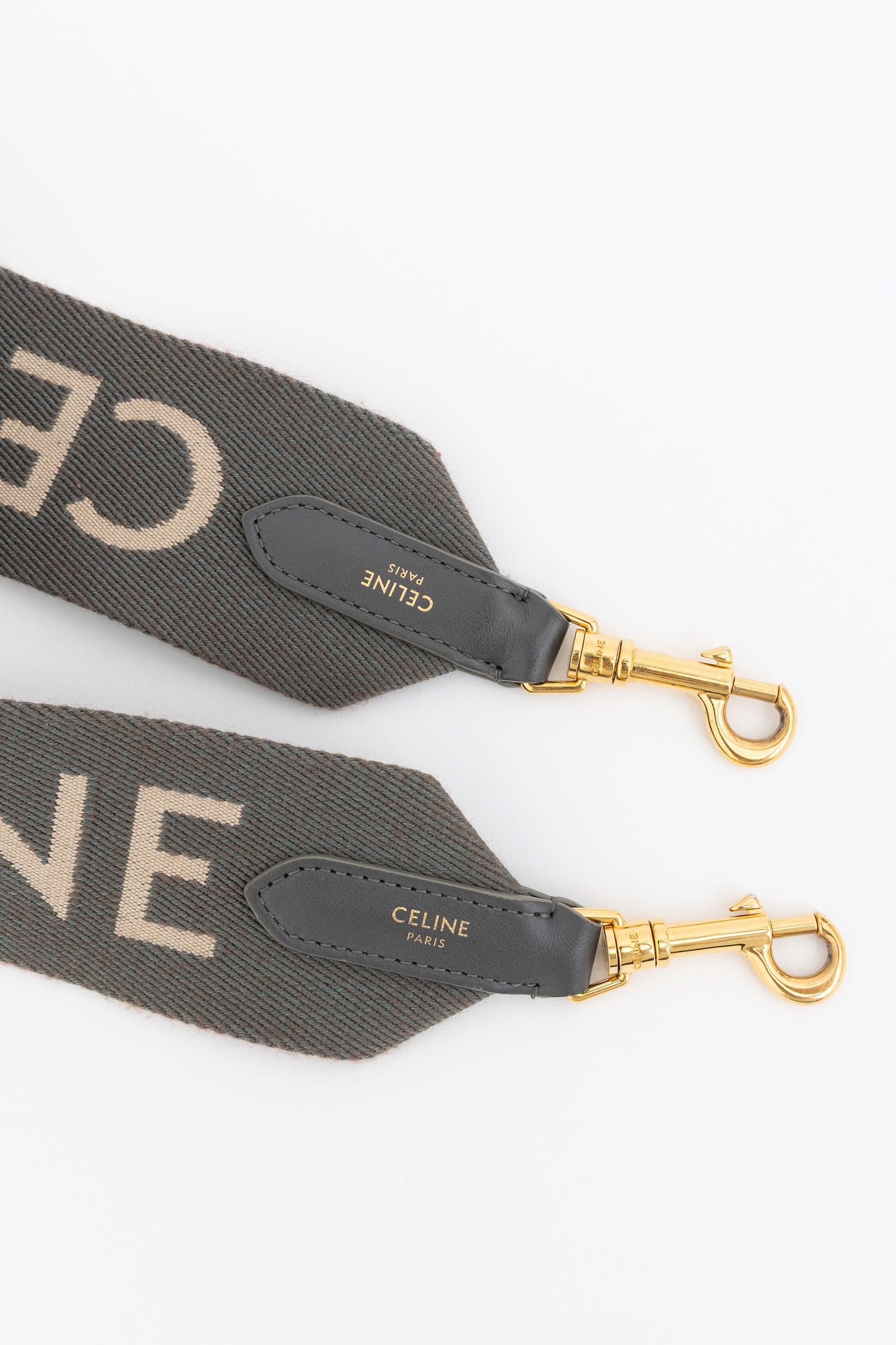 Long Strap with Celine Jacquard