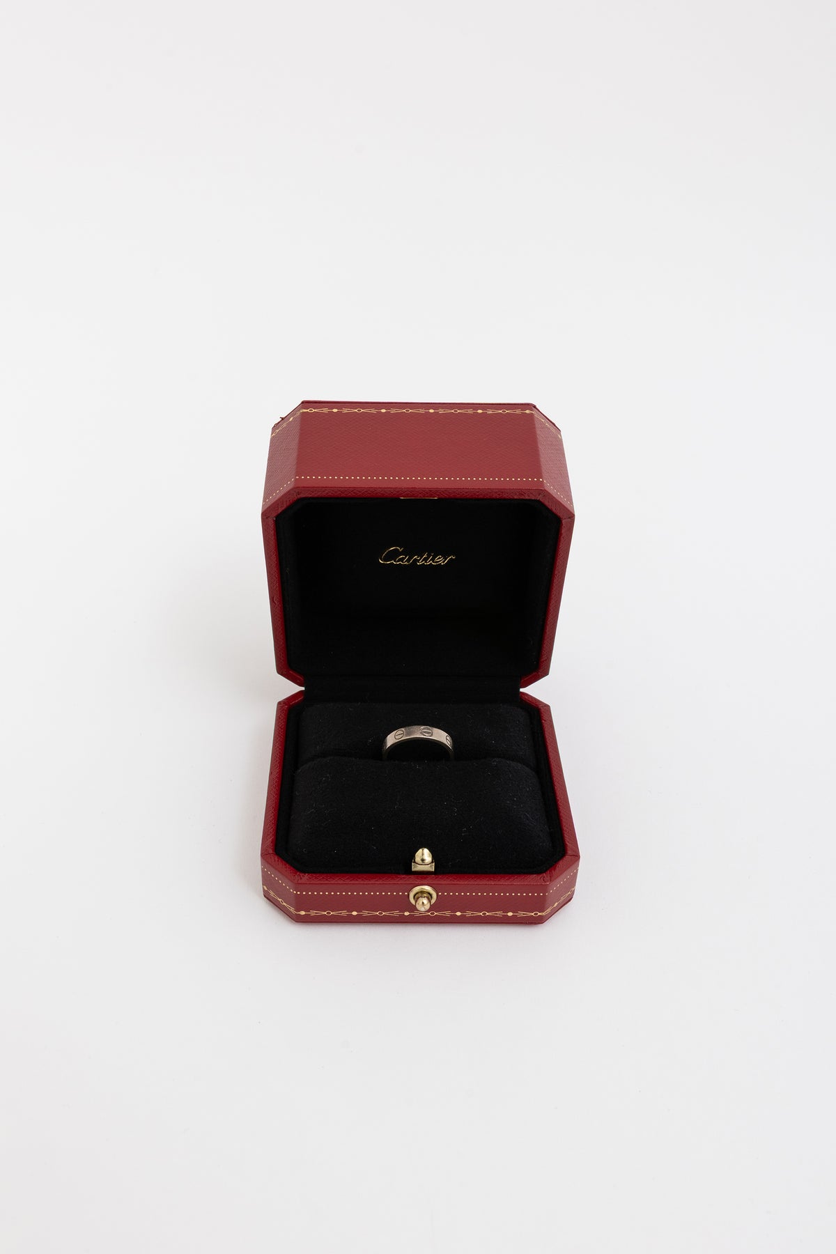 Love Ring in White Gold