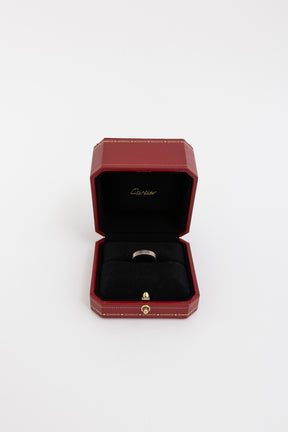 Love Ring in White Gold